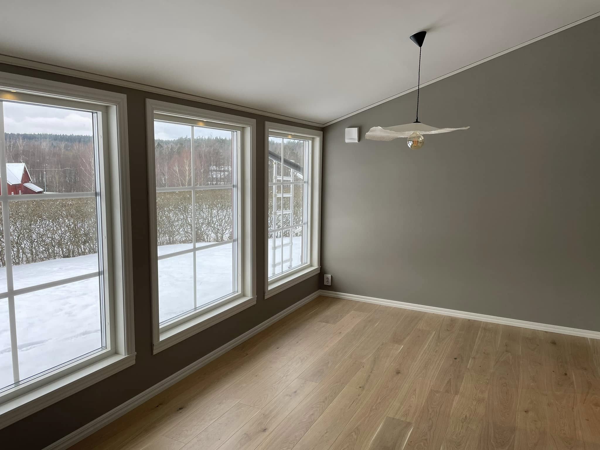 Delrenovering villa i Mark
